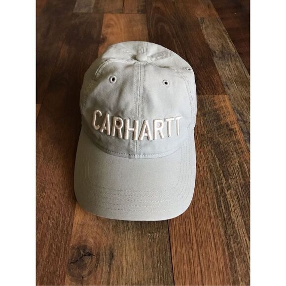 Carhartt embroidered hat cap adjustable New without tags light green OS - Picture 1 of 5